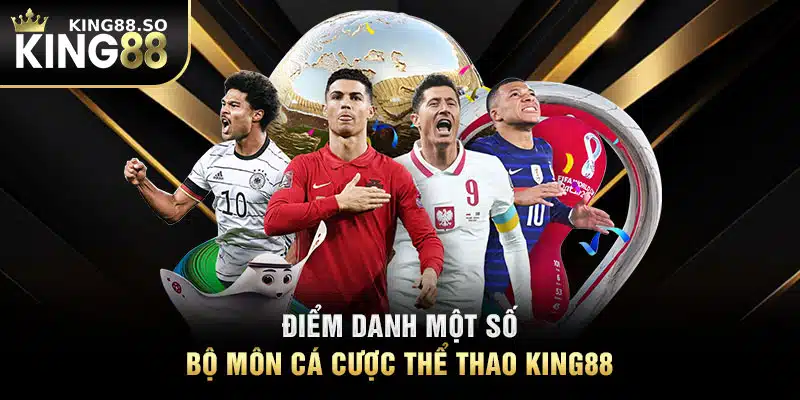 Điểm danh một số bộ môn cá cược thể thao KING88