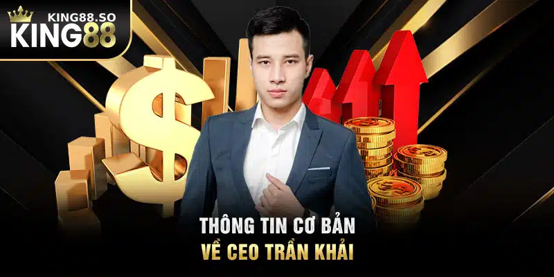 Thông tin cơ bản về CEO Trần Khải